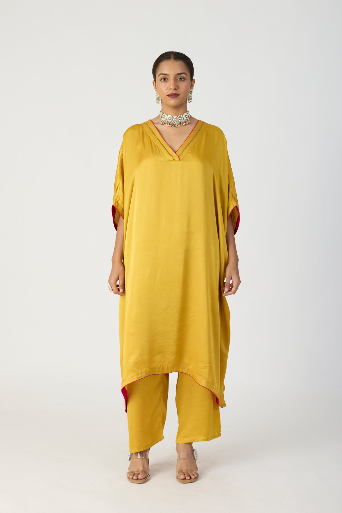 Sunehri Kaftan Set